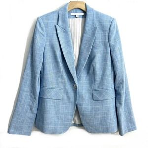 Veronica Beard Light Blue Windowpane Blazer BUY or TRADE